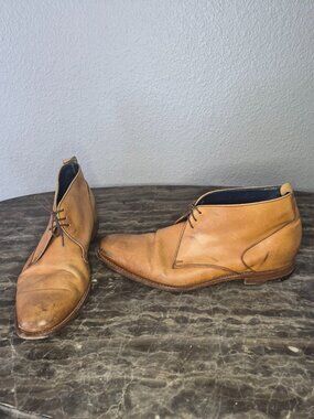 No Brand Mens Brown Dress Up Lace Boots Size: 11